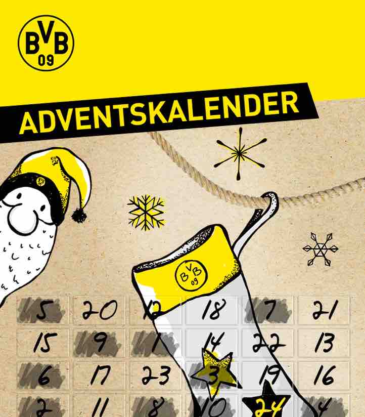 BVB Borussia Dortmund Online Adventskalender