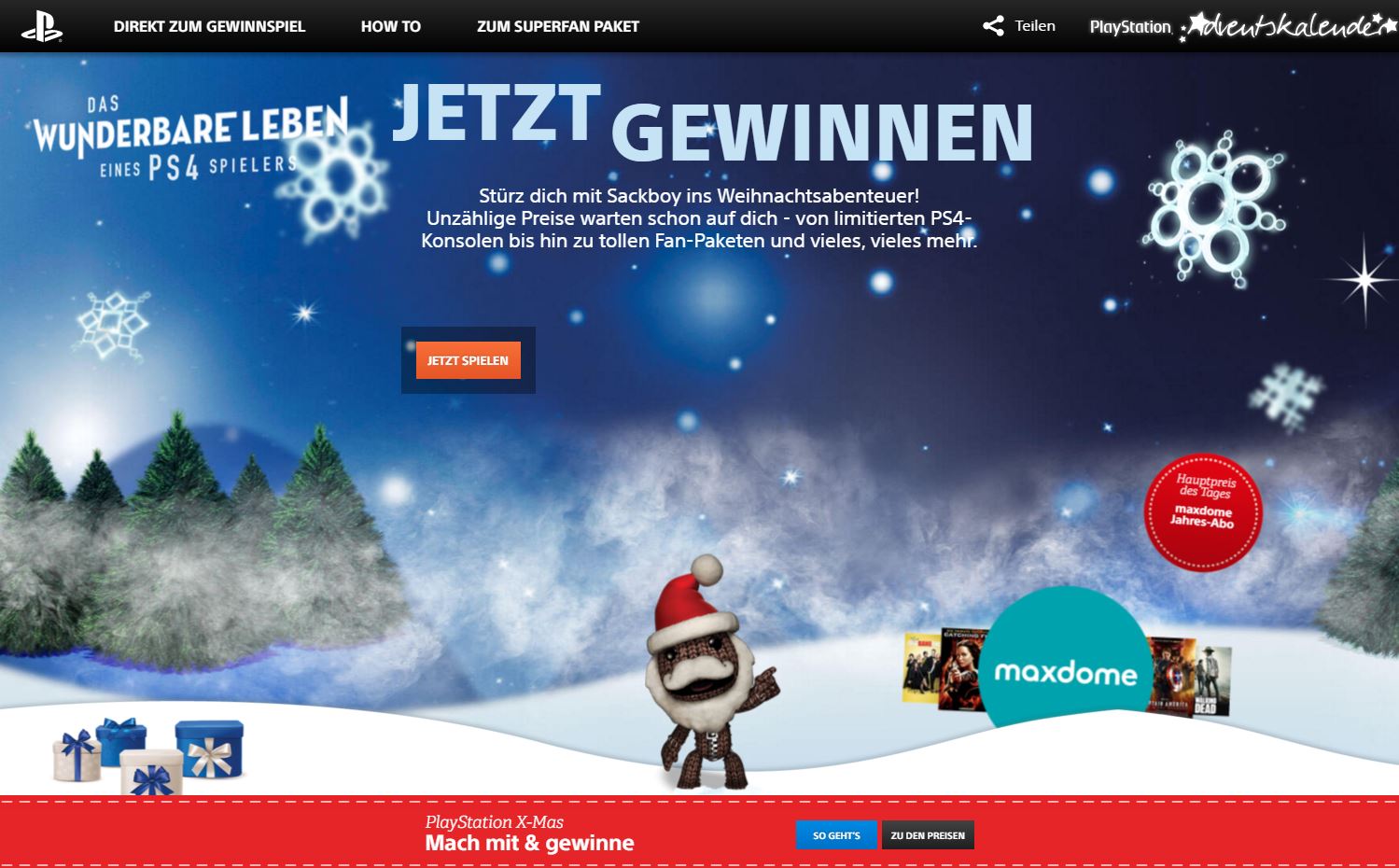 adventskalender playstation adventskalender playstation