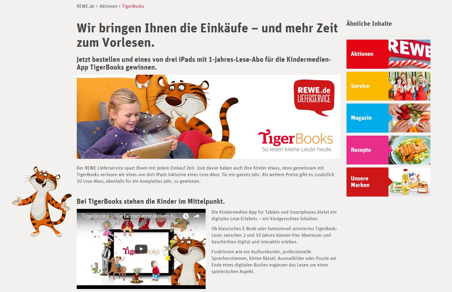 Rewe coupons app
