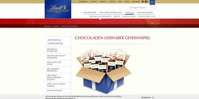 schokoladen gewinnspiel schokoladen gewinnspiel