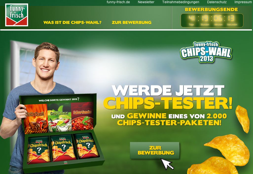 Die Funny Frisch Chips Wahl Jetzt Exklusiver Tester Werden
