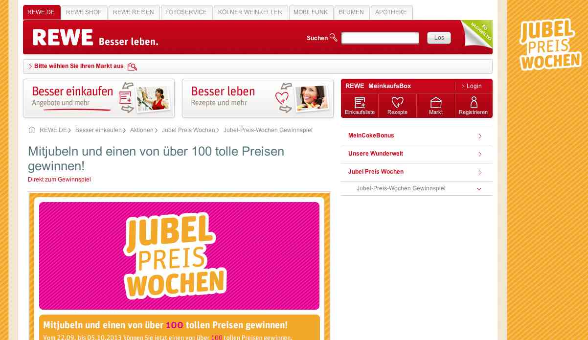 rewe jublepreiswochen