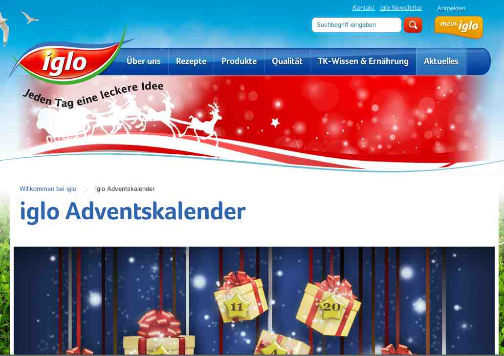 iglo adventskalender