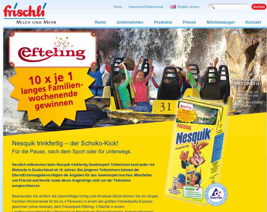 nesquick reise gewinnspiel