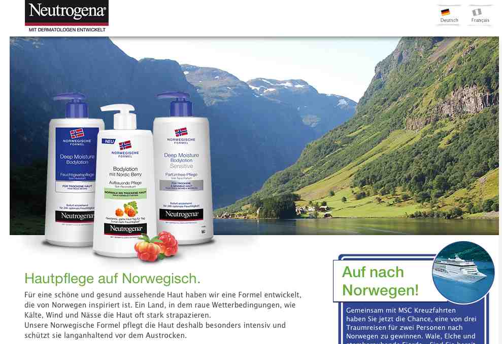 neutrogena testaktion