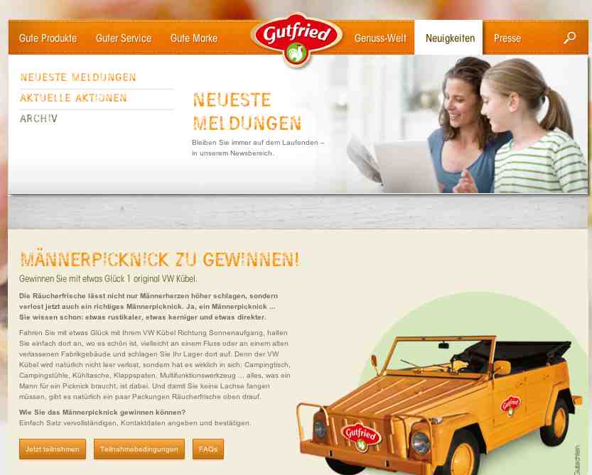 gutfried kuebelwagen gewinnspiel