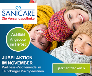 sanicare jubelaktion - Gewinnspiel