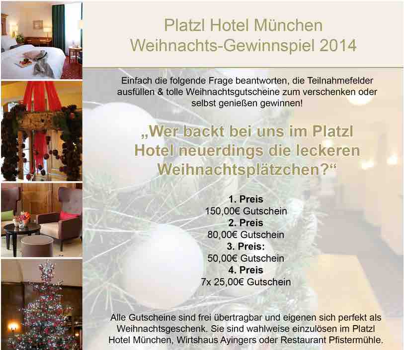 hotel platzl weihnachtsgewinnspiel