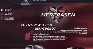 peugeot herzrasen gewinnspiel aktion