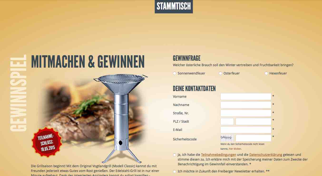 freiberger pils grill gewinnspiel