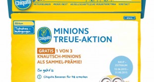 chiquita minions aktion