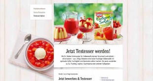dr oetker testesser