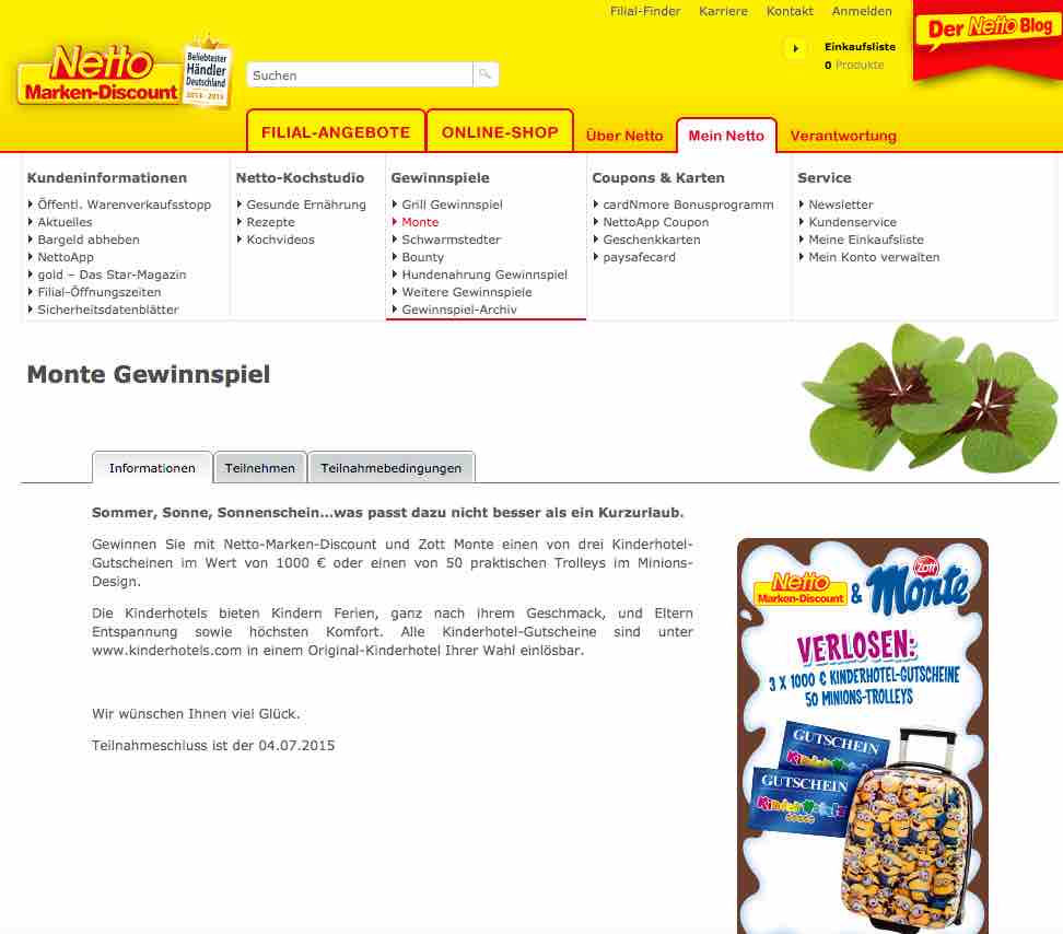 Netto-Online.De/Monte Netto-Online.De/Monte
