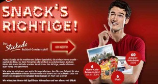 Aoste Stickado Gewinnspiel - Monte Carlo Reisen, Apple iPads und Amazon Gutscheine zu gewinnen