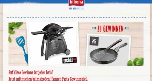 hilcona grill gewinnspiel