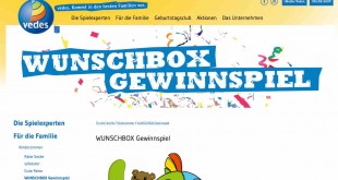 vedes wunschbox gewinnspiel
