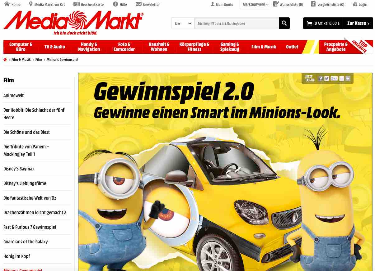 media markt smart gewinnspiel