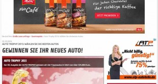 Autozeitung Auto Gewinnspiel