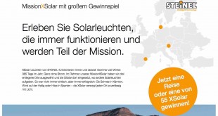 Steinel MisionX Reise Gewinnspiel