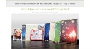 Fotokasten Adventskalender 2015