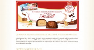 Reber Wellness Reise Gewinnspiel