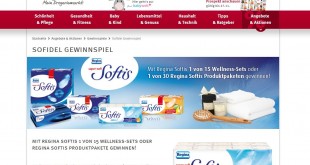 Rossmann Regina Softis Gewinnspiel