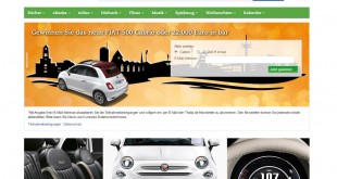 Thalia FIAT Auto und Geld Gewinnspiel