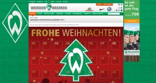 Werder Bremen Adventskalender 2015