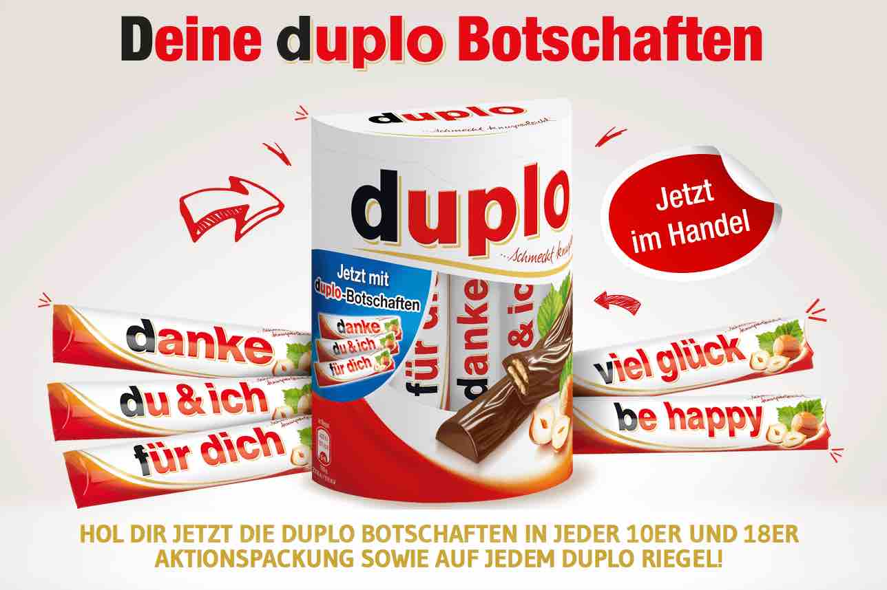 duplo Botschaften Gewinnspiel