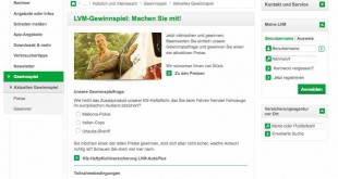 LVM iPad Gewinnspiel