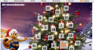 OBI Online Adventskalender