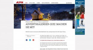 Alpin Adventskalender 2015