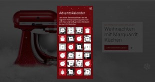 Marquardt Küchen Adventskalender 2015