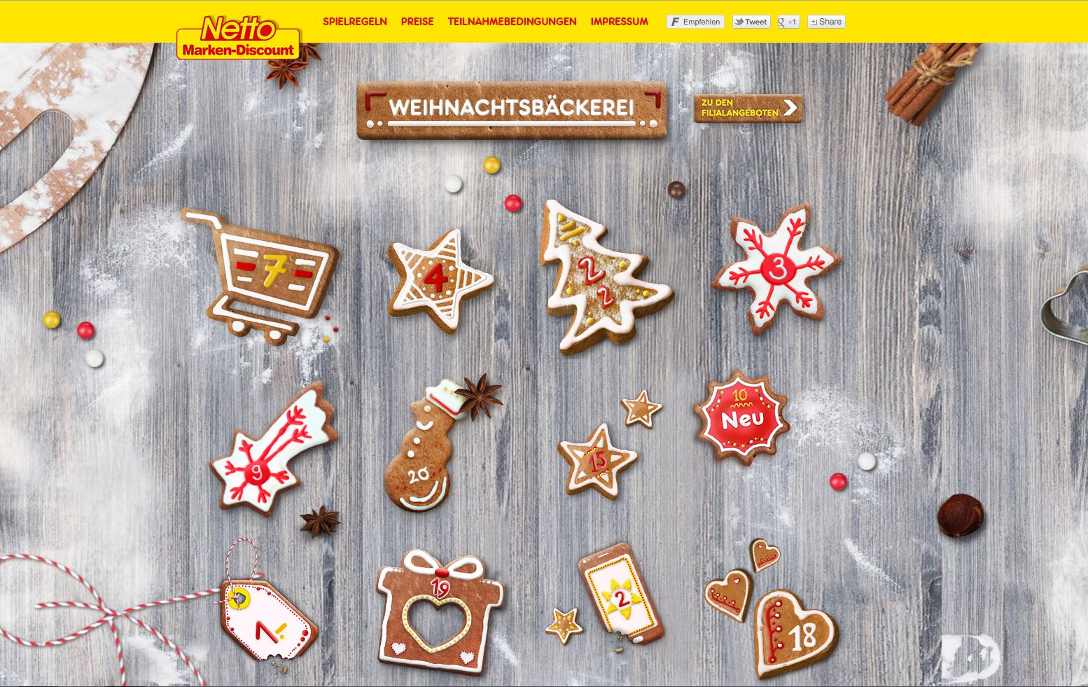 Netto Adventskalender Gewinnspiel - ichwilltesten.de