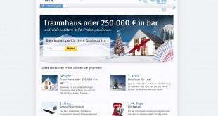 Web.de Weihnachtsgewinnspiel 2015