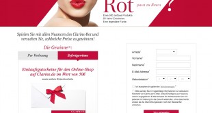 Clarins Reise Gewinnspiel