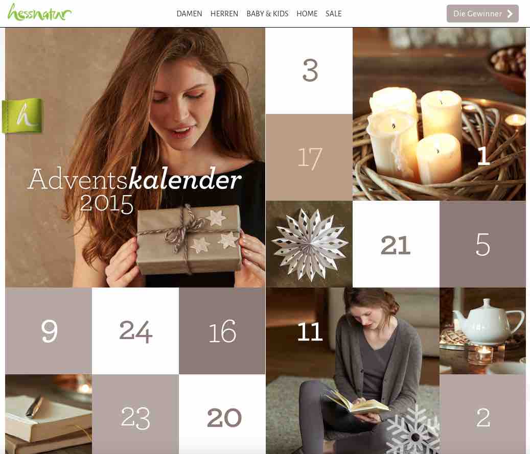 hessnatur Adventskalender
