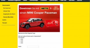 NETTO Auto Gewinnspiel