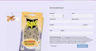 Gratis Raid Mottenschutzpapier