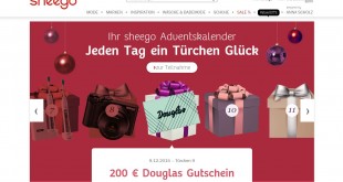 sheego Adventskalender 2015