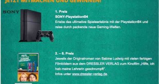 Playstation Gewinnspiel