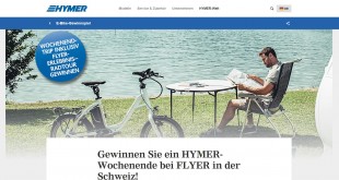 Hymer E-Bike Gewinnspiel