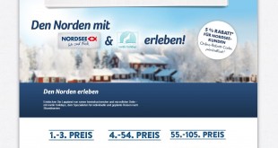 Nordsee nordic holidays Gewinnspiel