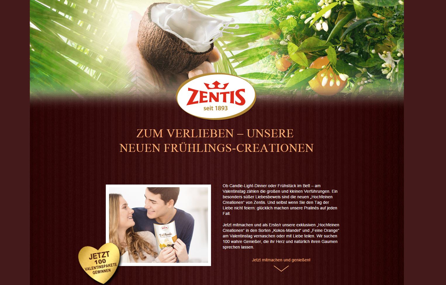 Zentis Hochfeine Creationen Produkttester