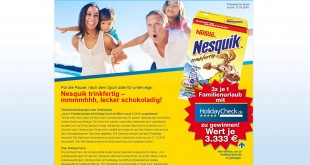 frischli Nestlé HolidayCheck Reise Gewinnspiel