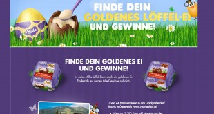 Milka Löffel-Ei Gewinnspiel