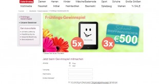 Schwab Frühlings Gewinnspiel