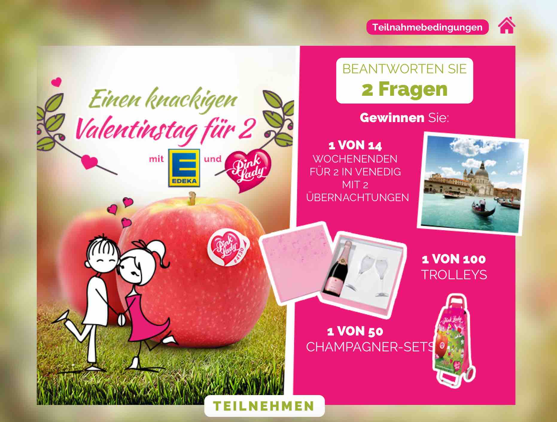 edeka venedig gewinnspiel