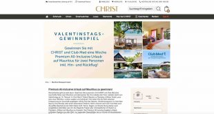 reise auf mauritius gewinnen