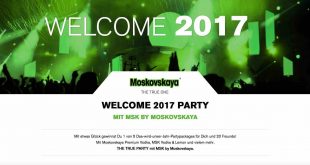 welcome 2017 party msk